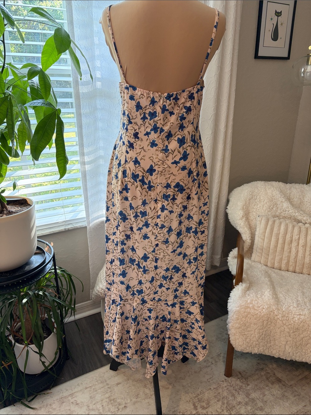 Commence floral print maxi dress adjustable straps new with tags medium - Picture 7 of 8